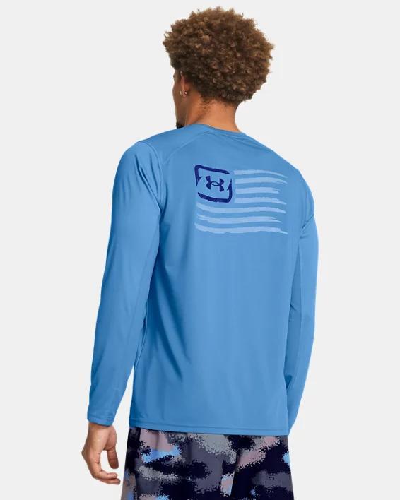 Men's UA Fish Pro Freedom Back Graphic Long Sleeve Product Image