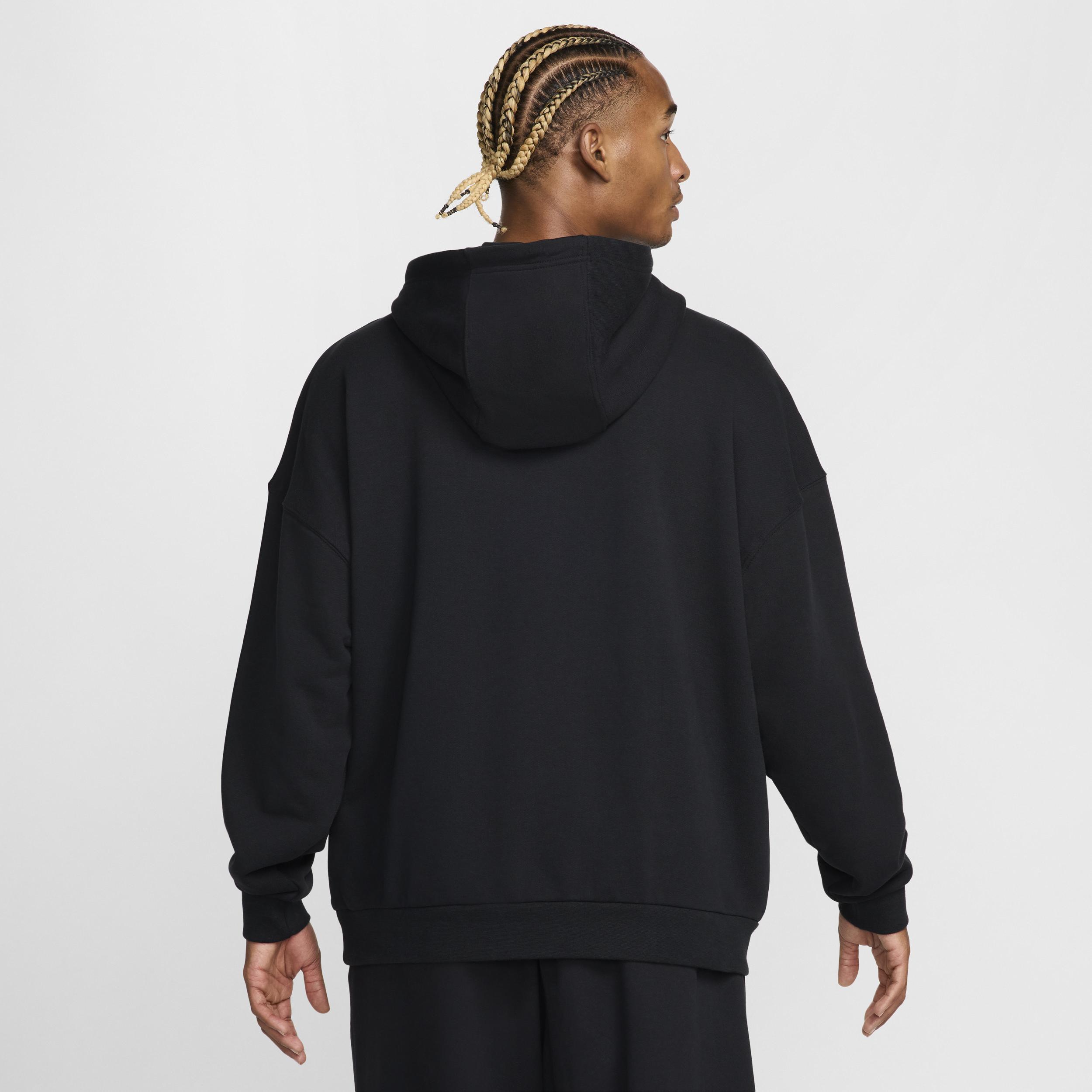 Mens Nike Club Fleece Oversized French Terry Pullover Hoodie Product Image