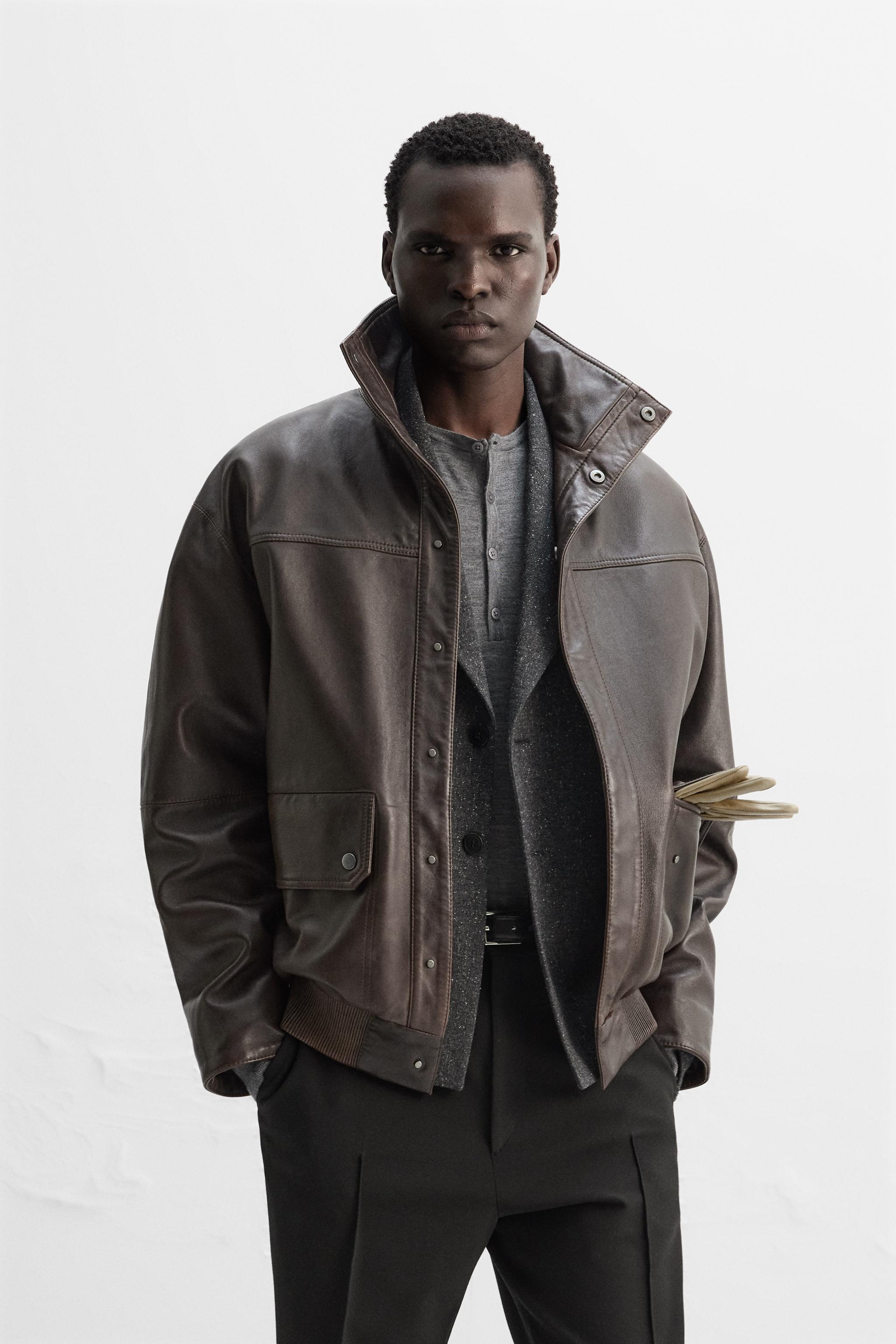 LEATHER JACKET Product Image