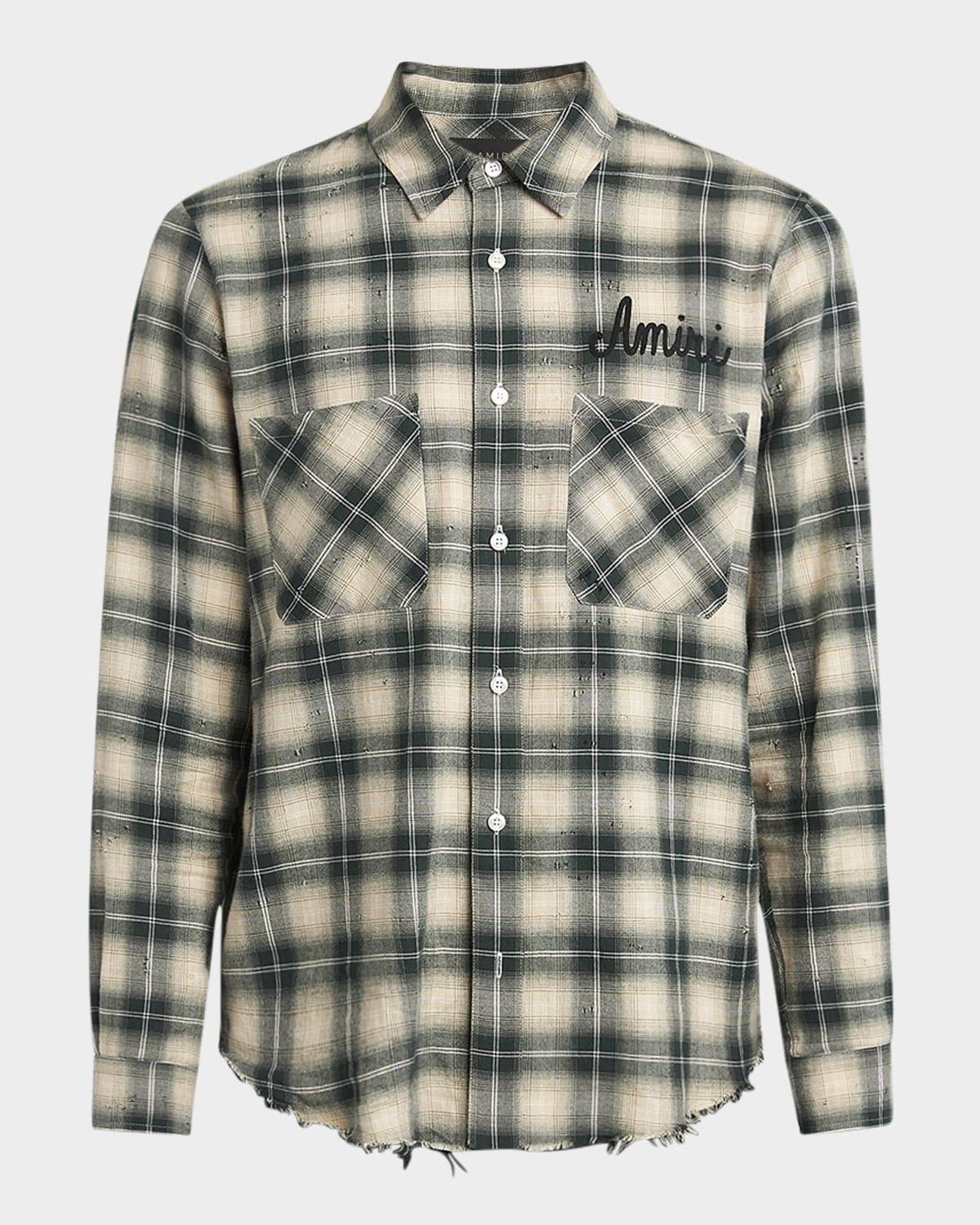 Mens Shotgun Flannel Button-Down Shirt Product Image