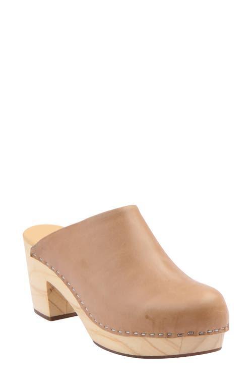 Nisolo Leather Platform Clog Product Image