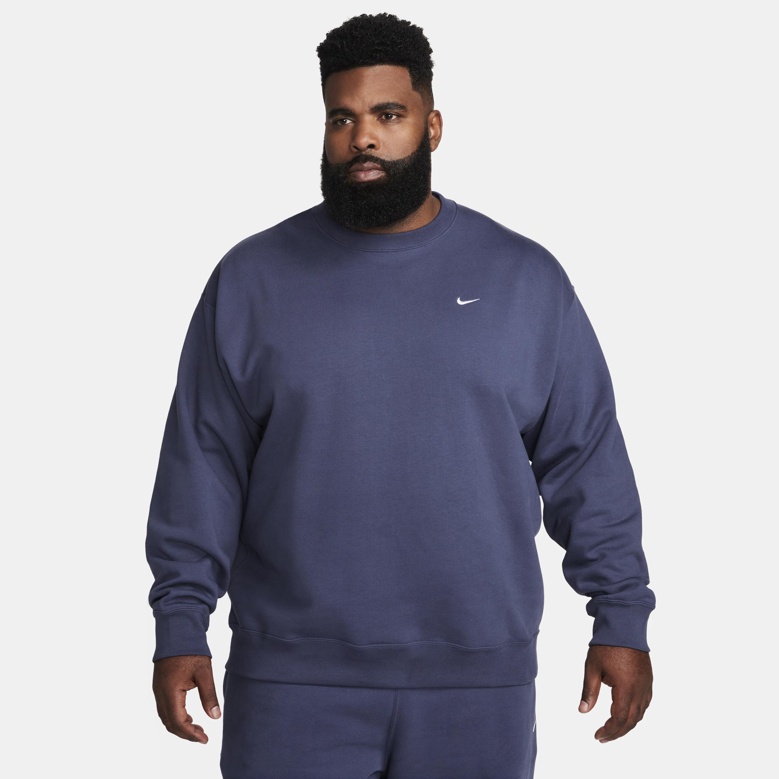 Nike Mens Solo Swoosh Fleece Crew Product Image