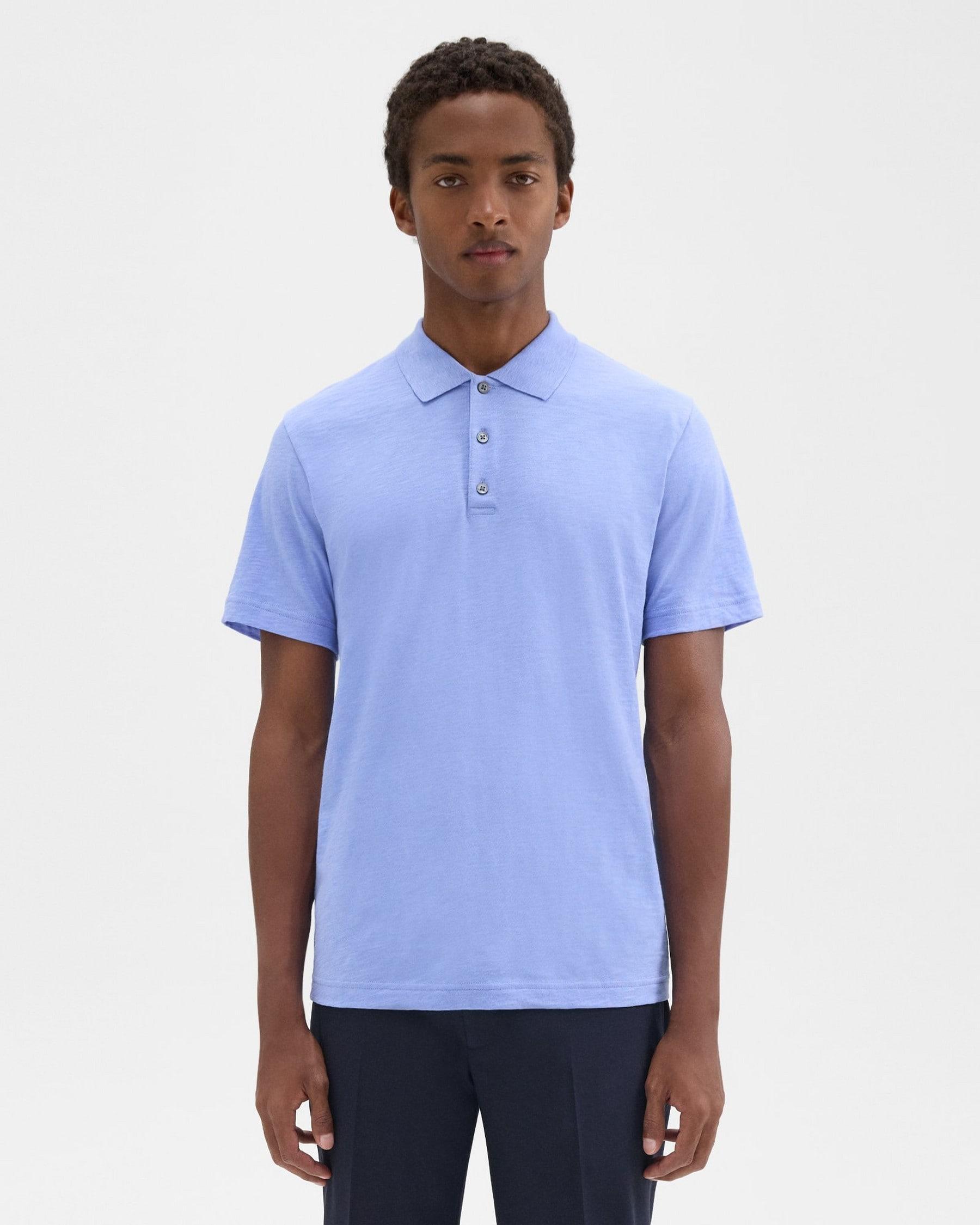 Polo Shirt in Slub Cotton Product Image