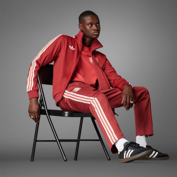 adidas FC Bayern Track Pants Mystery Red XS Mens Product Image