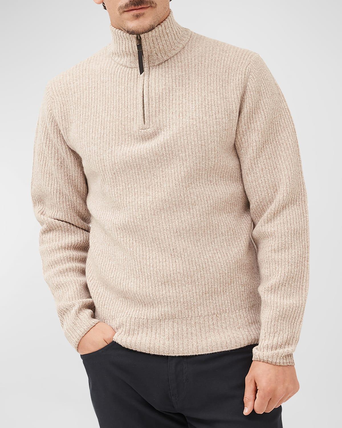 Mens Robbies Road Quarter-Zip Sweater Product Image