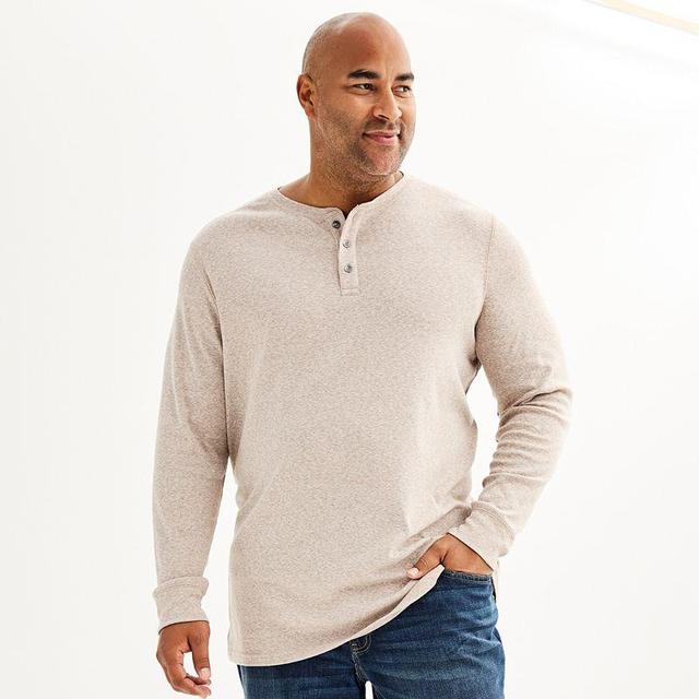 Big & Tall Apt. 9 Premier Flex Henley, Mens Product Image