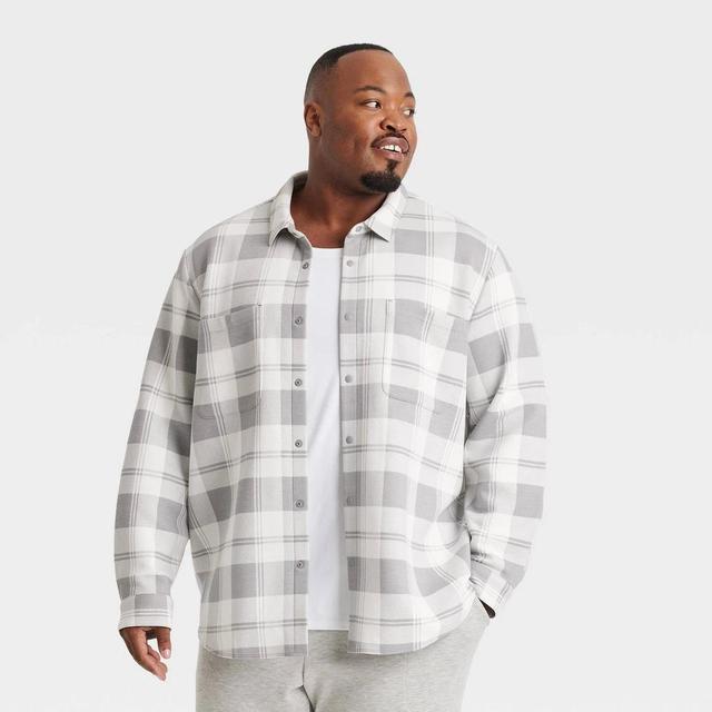 Mens Big Shirt Jacket - All In Motion 3XL Product Image