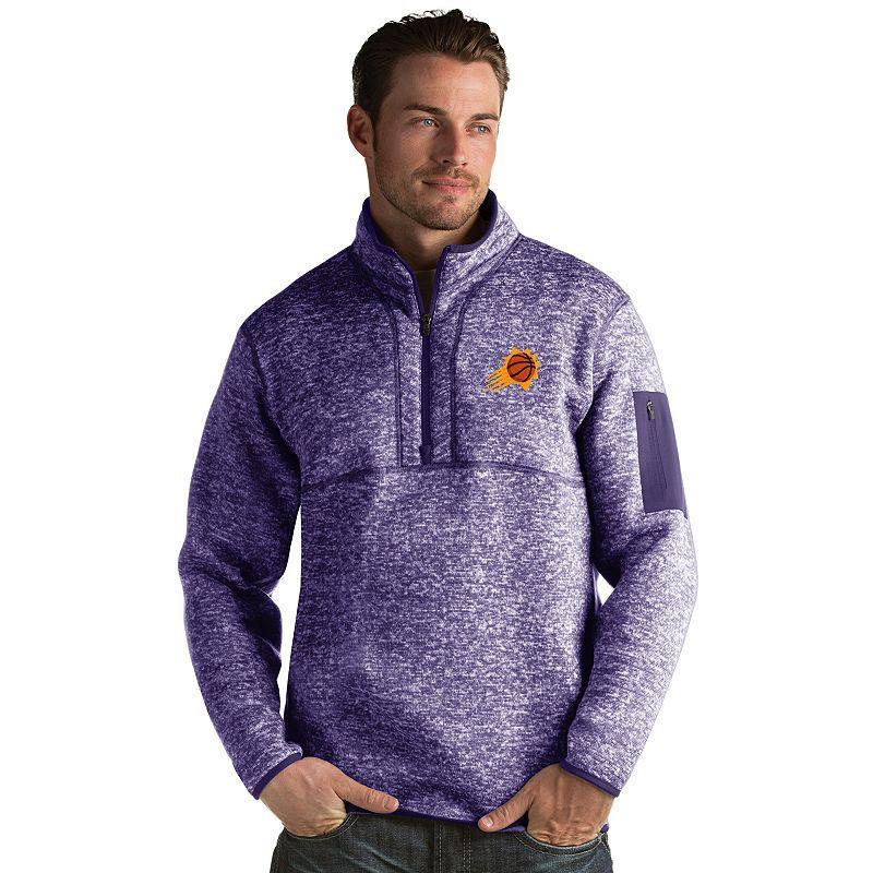 Mens Antigua Phoenix Suns Fortune Pullover Phx Light Gray Grey Product Image