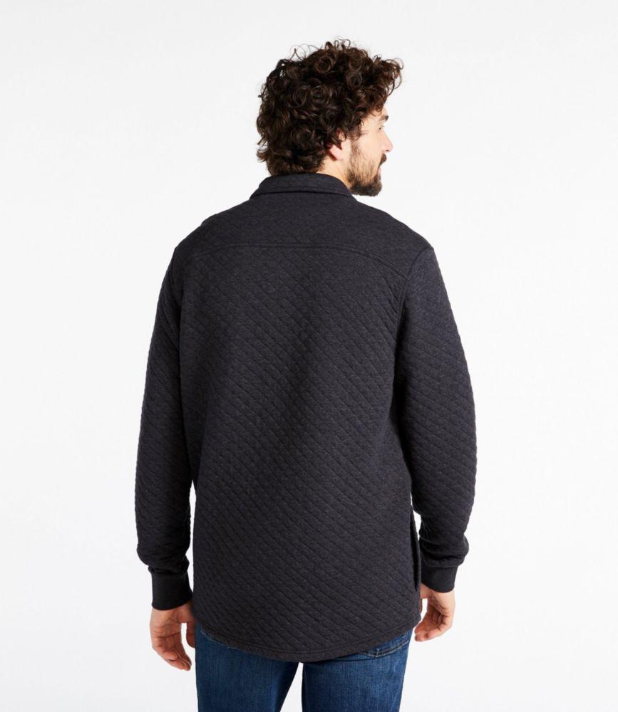 
                            Men's Quilted Sweatshirts, Snap Overshirt
                         Product Image