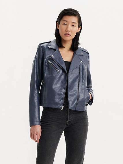 Levi's Leather Moto Jacket - Women's product image