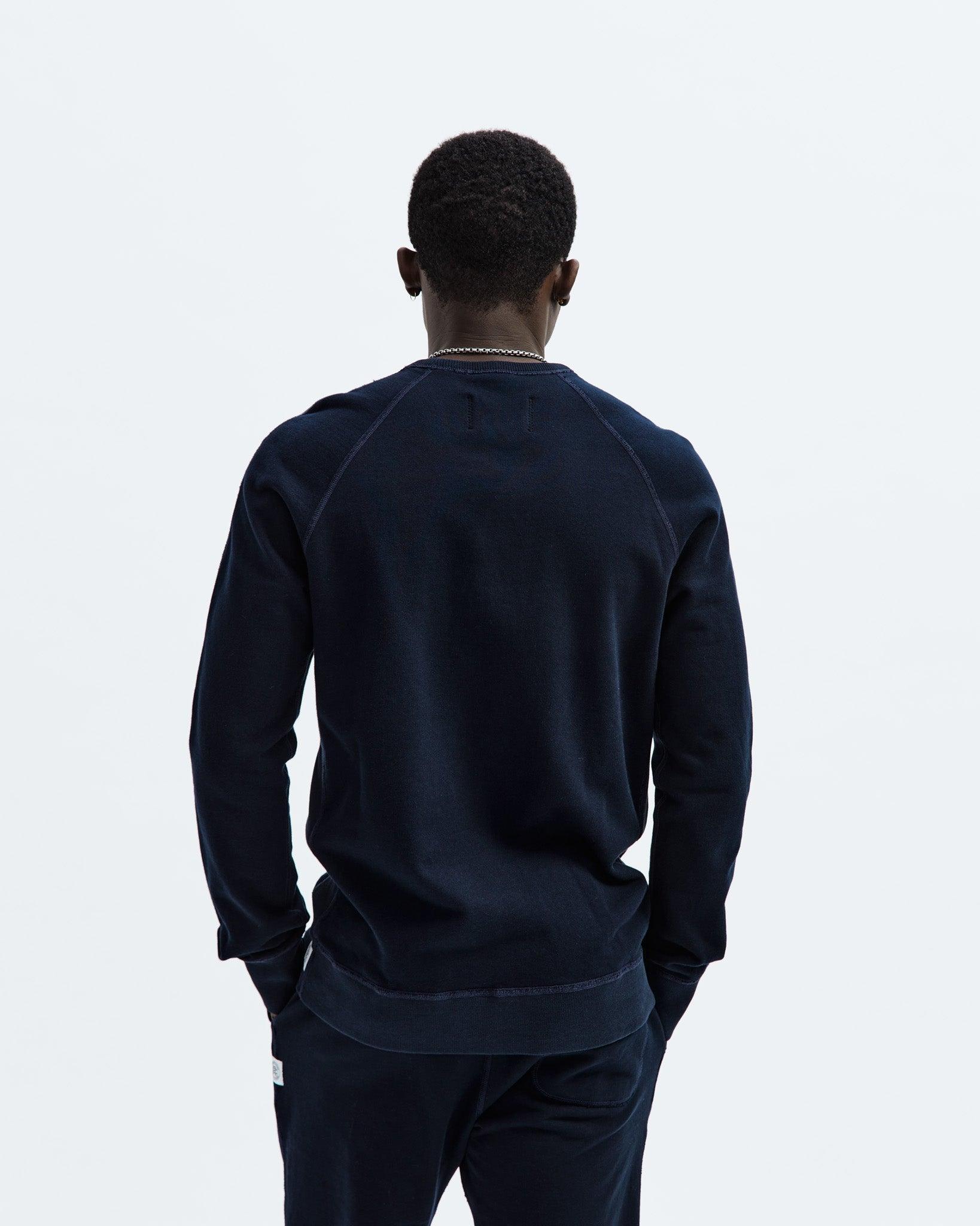 Midweight Terry Slim Crewneck Male Product Image