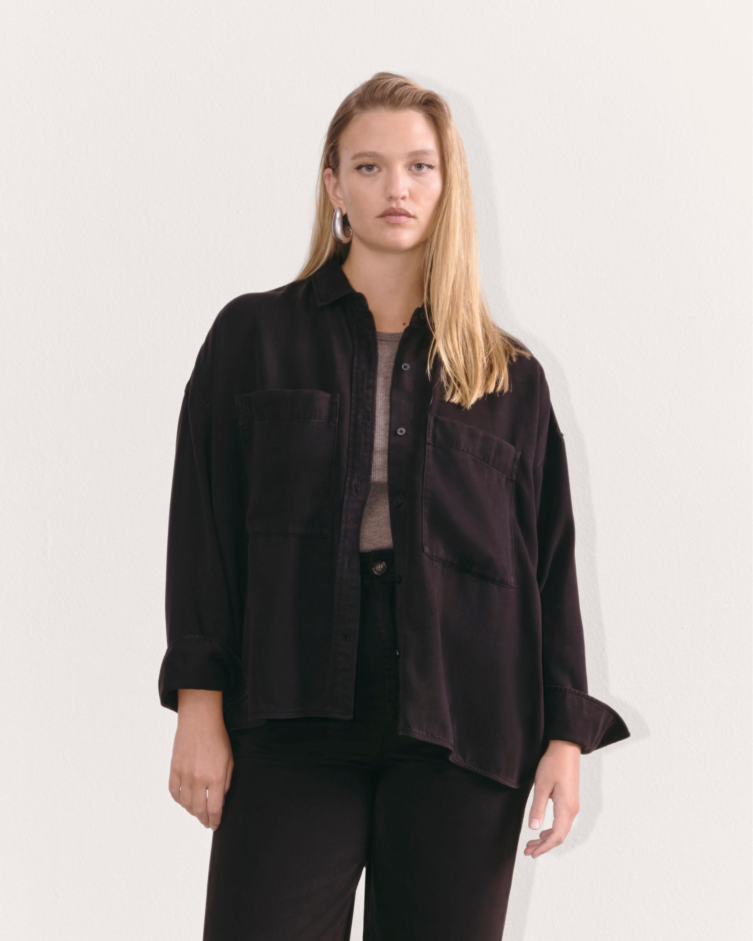 The Boxy Overshirt in Buttersoft Product Image