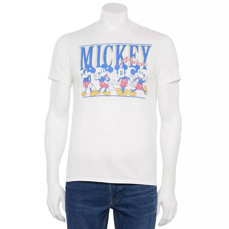 Mens Mickey Mouse Walk Graphic Tee Product Image