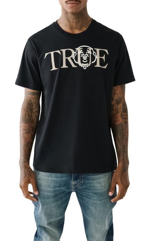 True Religion Mens True Face Short Sleeve T-shirt Product Image