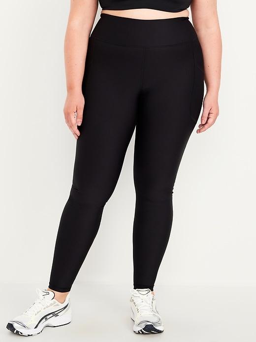 High-Waisted PowerSoft Full-Length Pocket Leggings Product Image