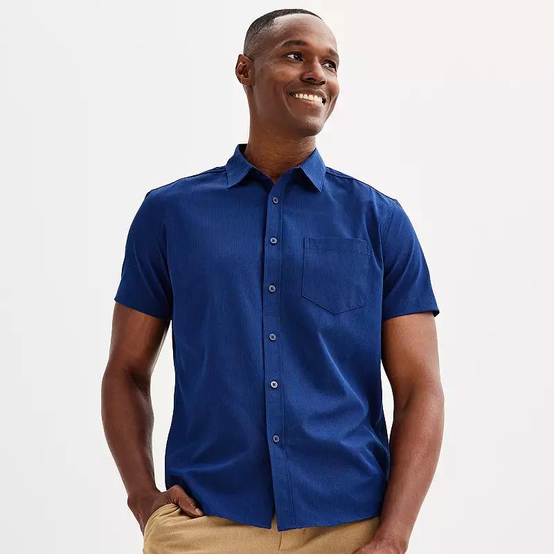 Mens FLX Performance Untucked-Fit Button Down Shirt Product Image