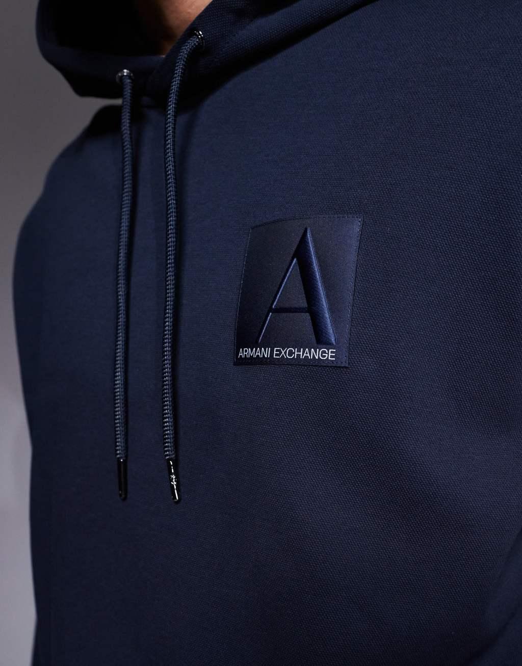 Armani Exchange hoodie in navy - part of a set Product Image