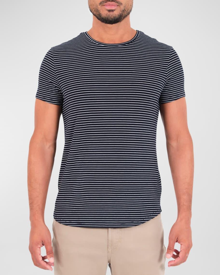 Mens Dann Striped Slim T-Shirt Product Image