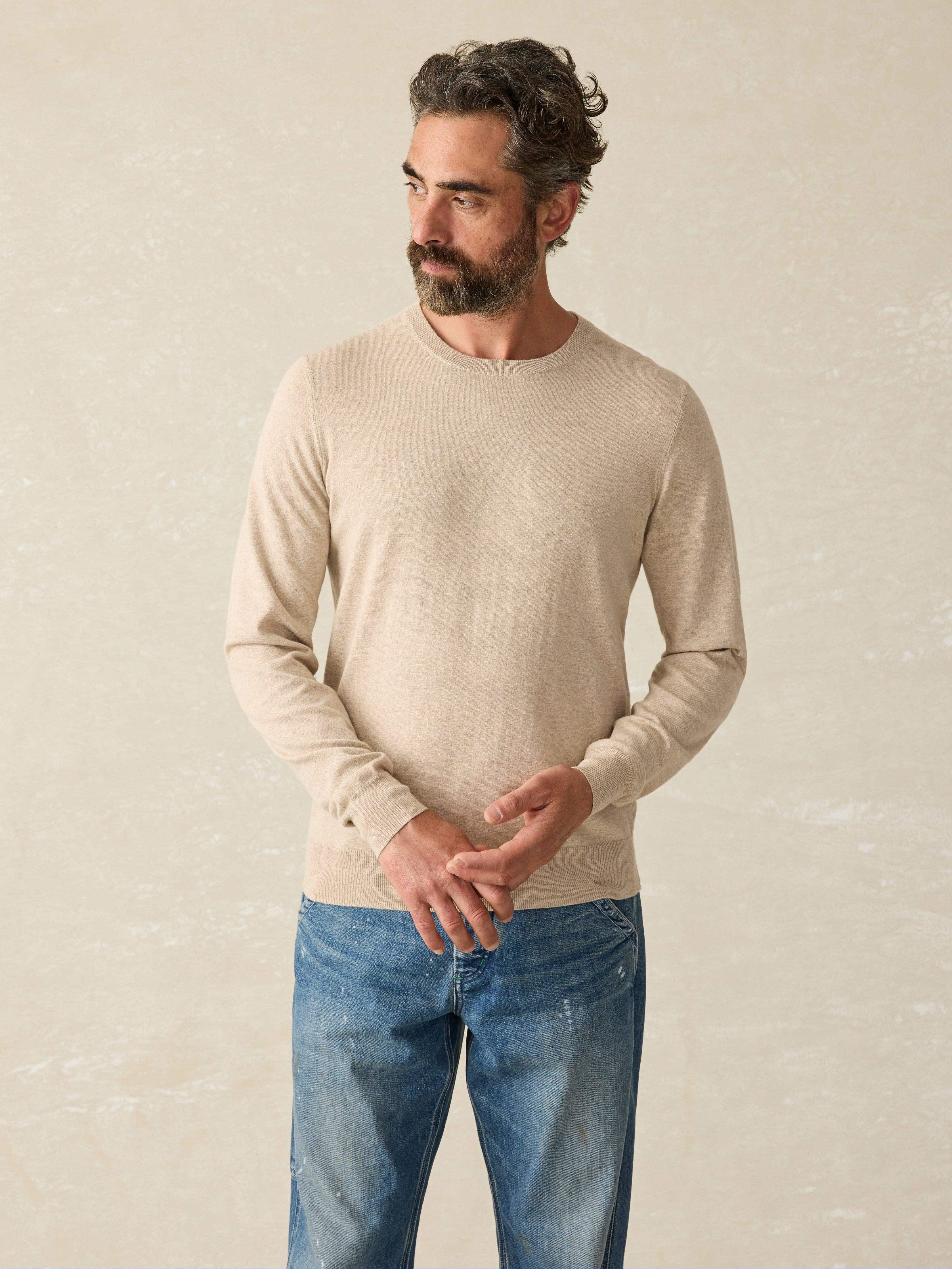 Movement™ Crewneck Sweater (Tall) - Soft Dune Heather Male Product Image