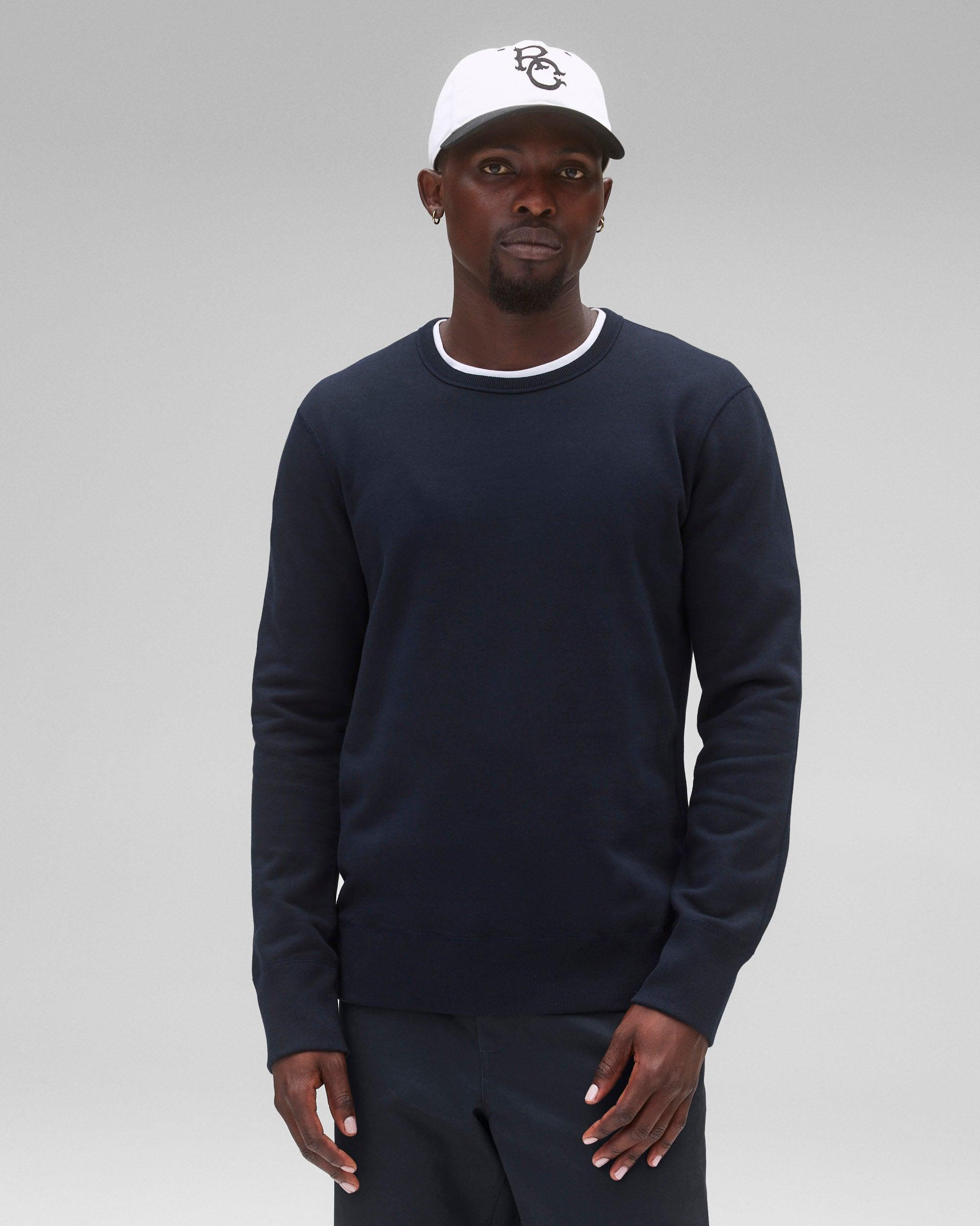 Midweight Terry Slim Crewneck Male Product Image