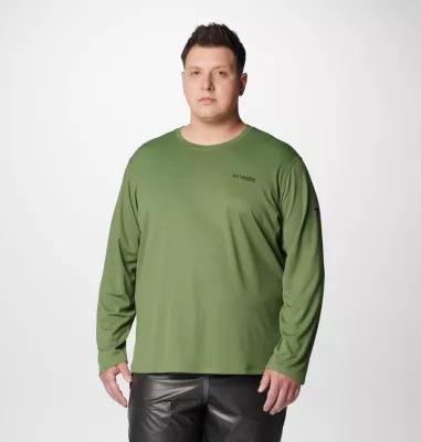 Columbia Men's Summit Valley Long Sleeve Crew Shirt - Big- Product Image