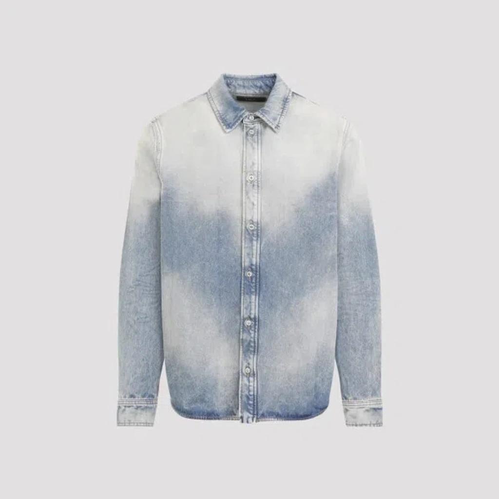 Ma Quad Interior Long Sleeves Shirt In Light Blue Product Image