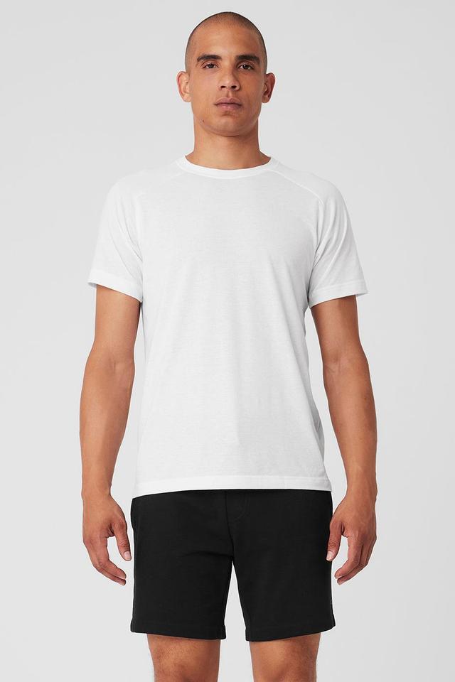 The Triumph Crew Neck Tee - White Male Product Image