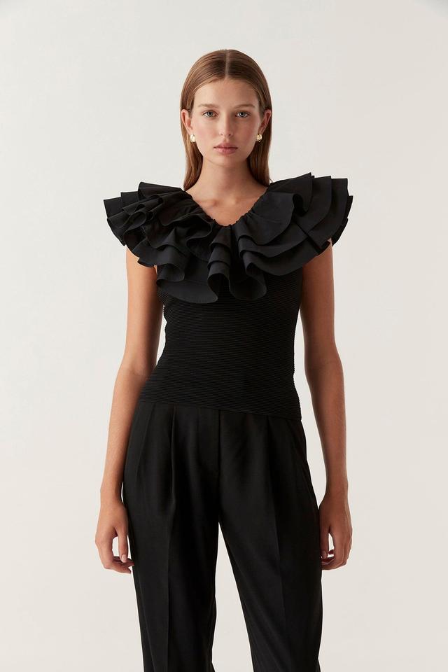 Transcendent Ruffle Top Female Product Image