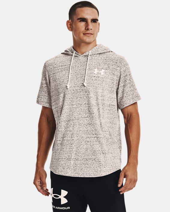 Mens UA Rival Terry Short Sleeve Hoodie Product Image