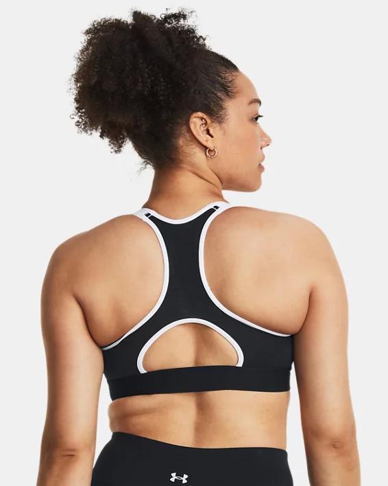 Women's HeatGear® Armour High Printed Sports Bra Product Image