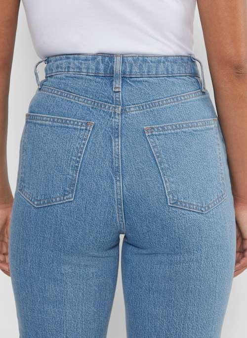 rowan curve-fit super hi-rise straight jean Product Image