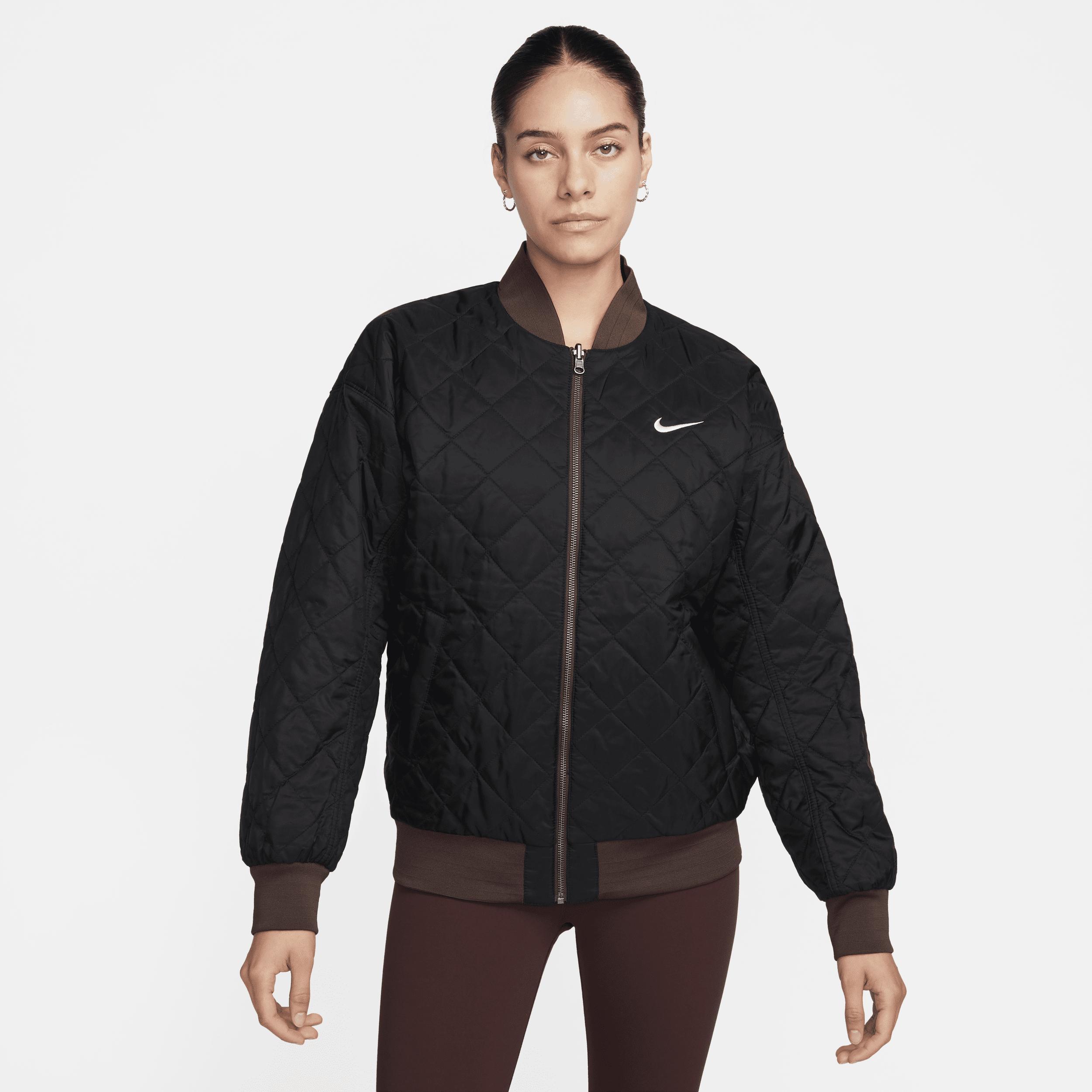 Womens Nike Sportswear Reversible Varsity Bomber Jacket Product Image