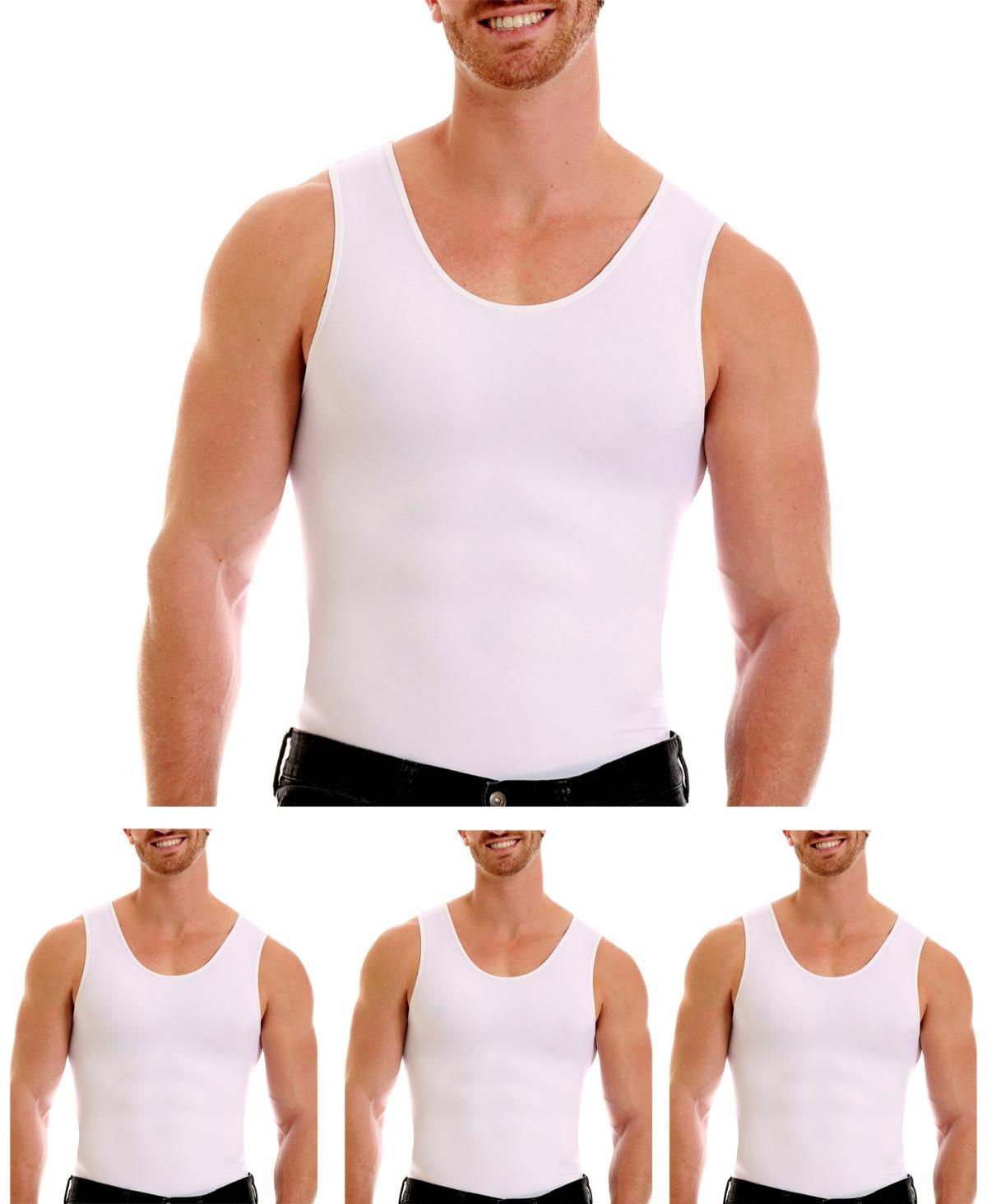 Mens Big & Tall Insta Slim 3 Pack Compression Muscle Tank T-Shirts Product Image