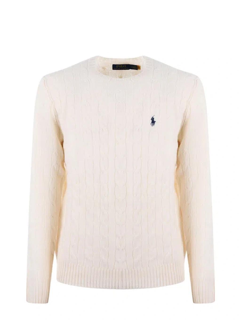 POLO RALPH LAUREN Wool And Cashmere Cable Knit Sweater Product Image