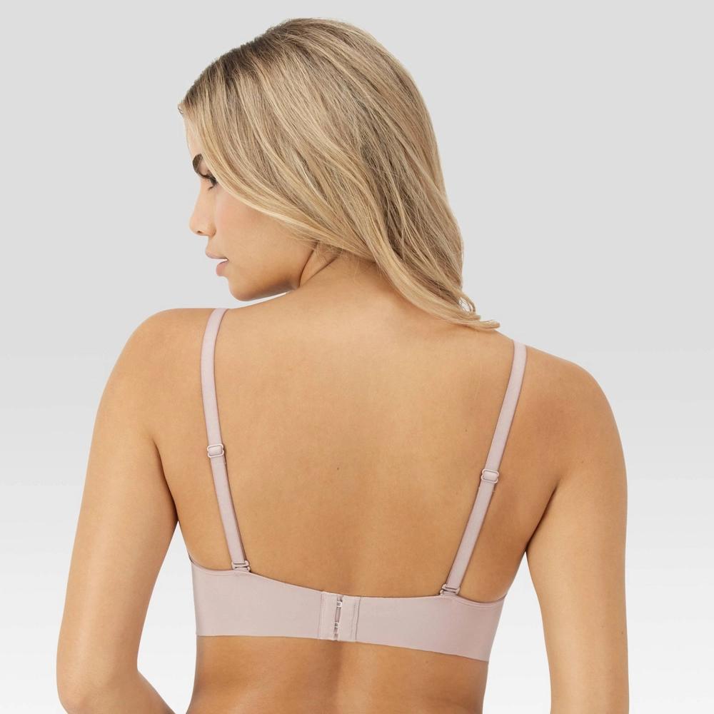 Maidenform M Womens Mesh Trim Triangle Bralette MBT105 - Evening Blush Product Image