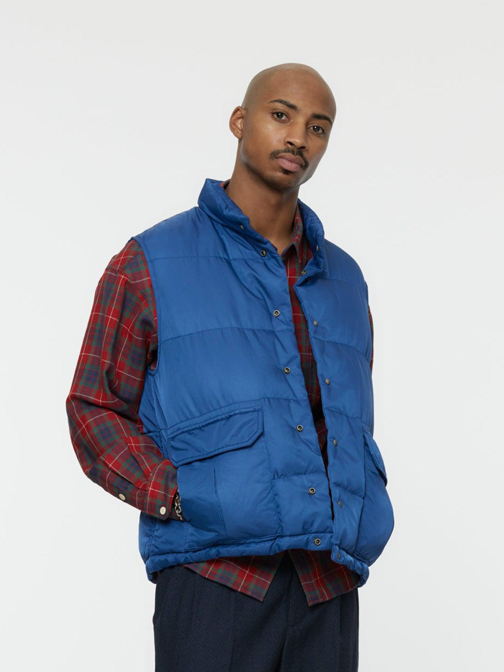 Ulmer Down Vest (Blue) Product Image