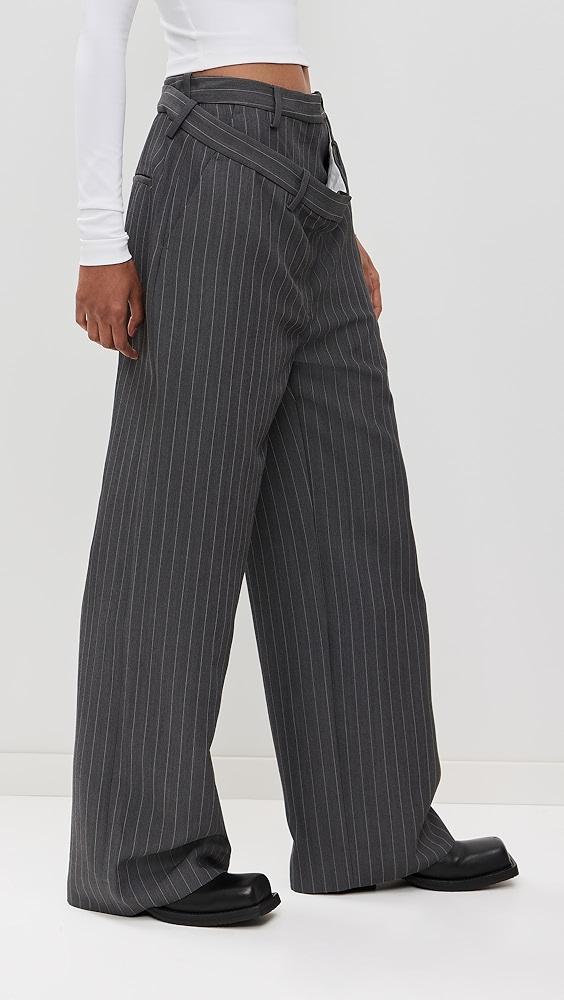 Acne Studios Deconstructed Trousers | Shopbop Product Image