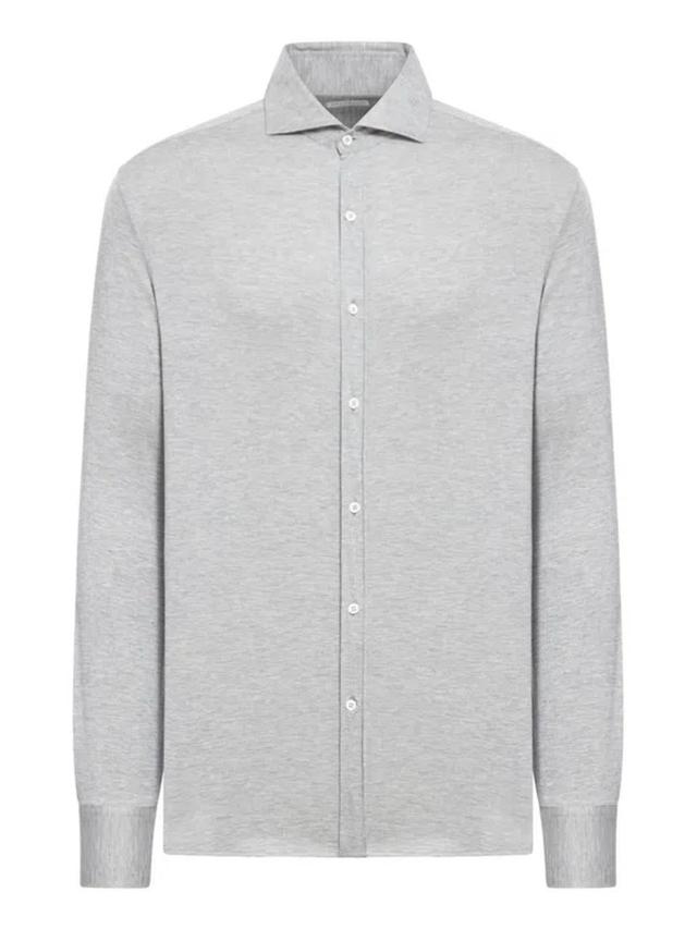 BRUNELLO CUCINELLI Shirts In Gray Product Image