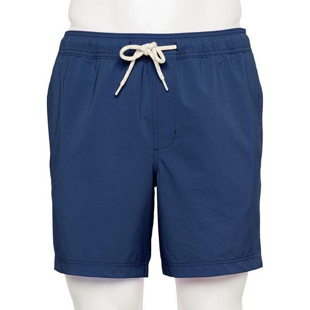 Mens Trinity Coast 7-in. Solid Swim Trunks Product Image