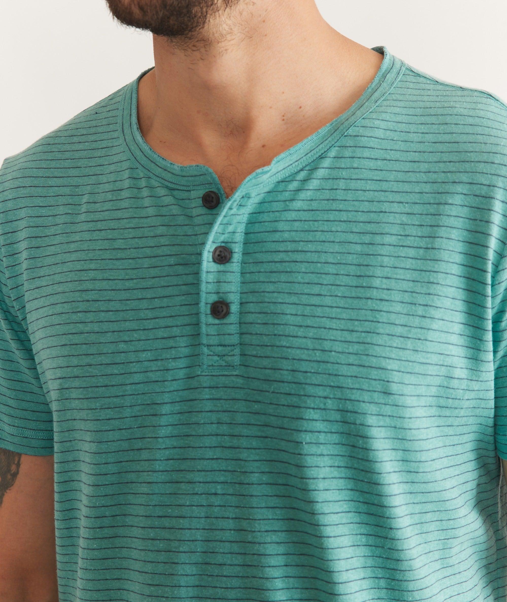 Relaxed Hemp Cotton Henley Product Image