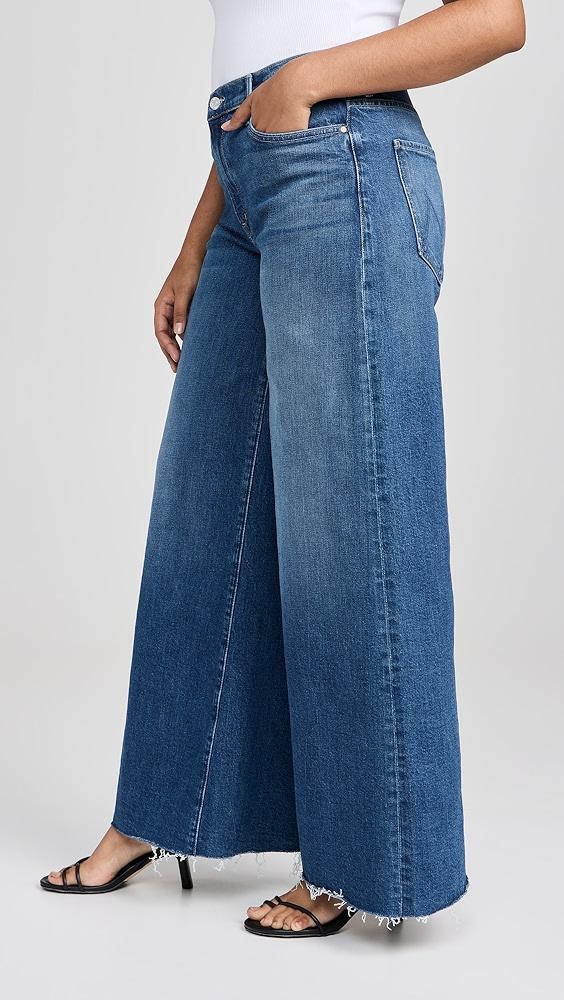 MOTHER The Swisher Sneak Fray Jeans | Shopbop Product Image