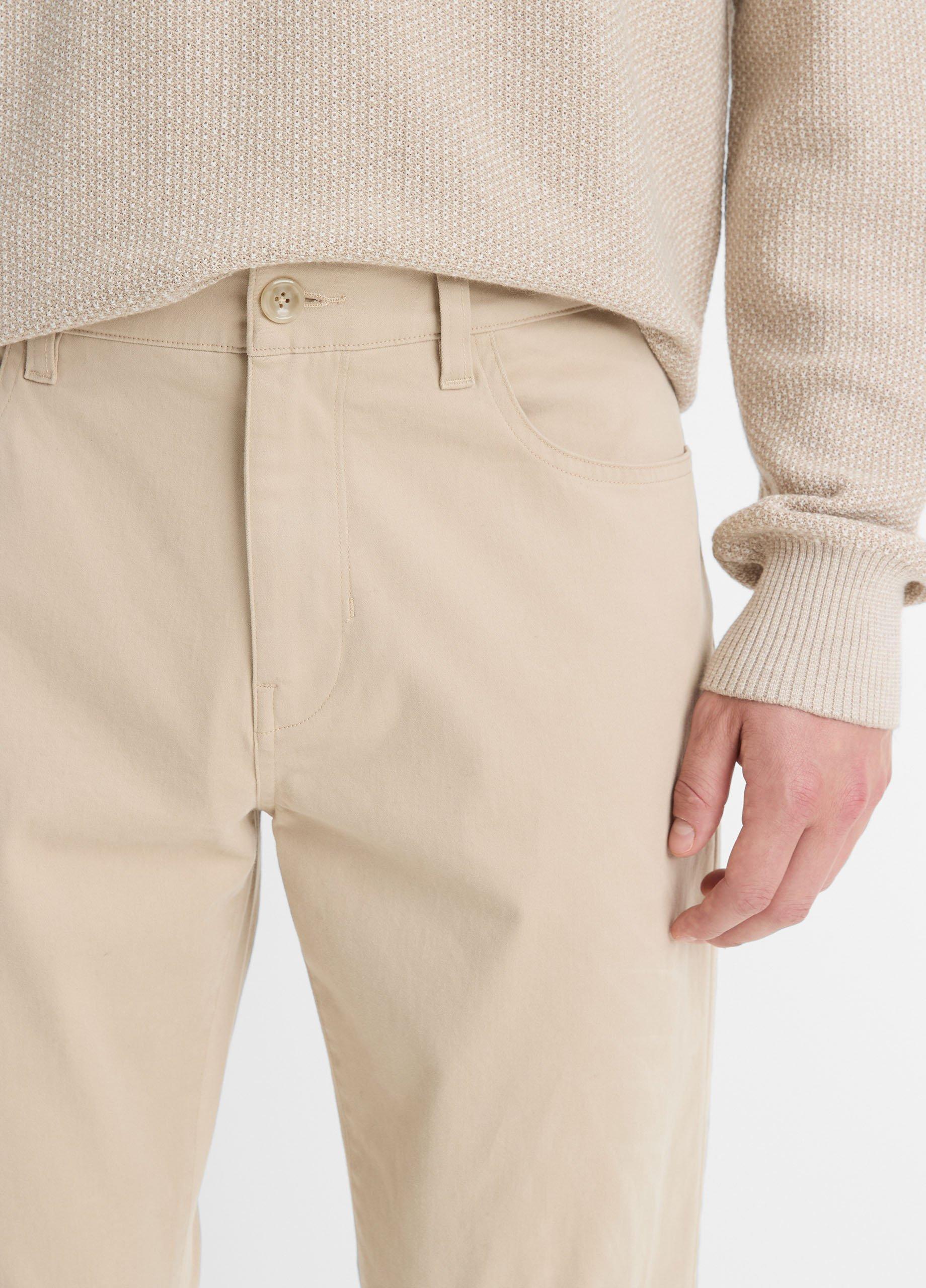 Dylan Slim 5-Pocket Peached Stretch-Cotton Pant Product Image