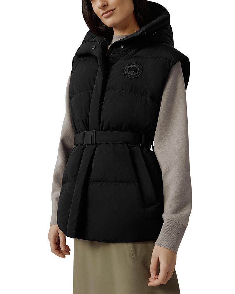 Canada Goose Rayla Belted Hooded Water Repellent 750 Fill Power Down Vest Product Image