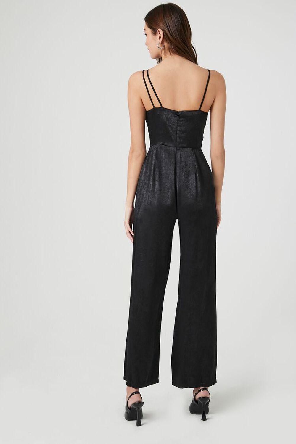 Satin Asymmetrical Jumpsuit | Forever 21 Product Image