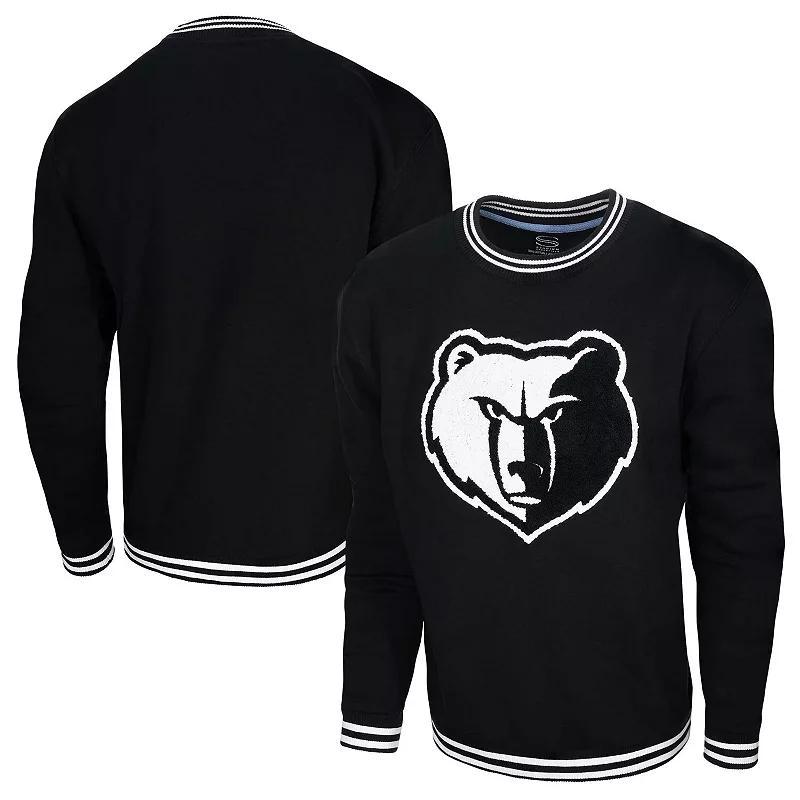 Mens Stadium Essentials Heather Gray Memphis Grizzlies Club Level Pullover Sweatshirt Product Image