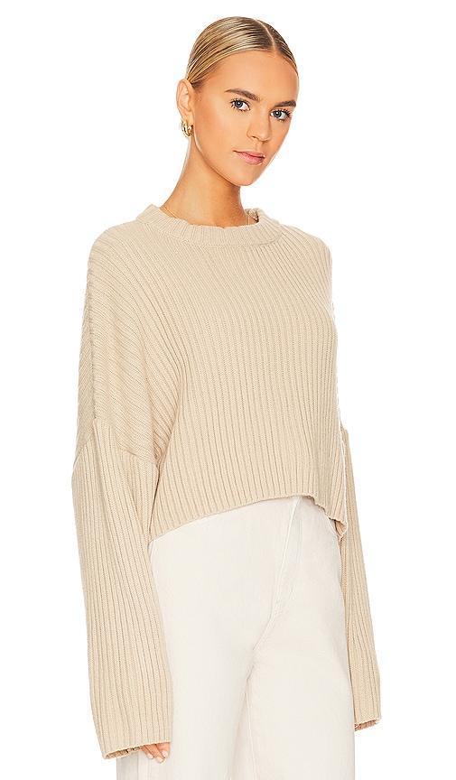 LBLC The Label Telo Sweater in Cream. Size S. Product Image