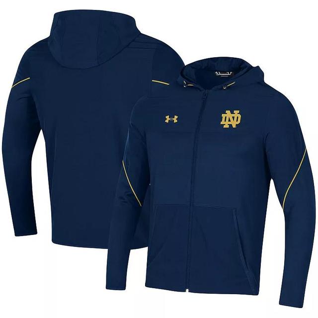 Mens Under Armour Wisconsin Badgers 2021 Sideline Warm-Up Full-Zip Hoodie Product Image