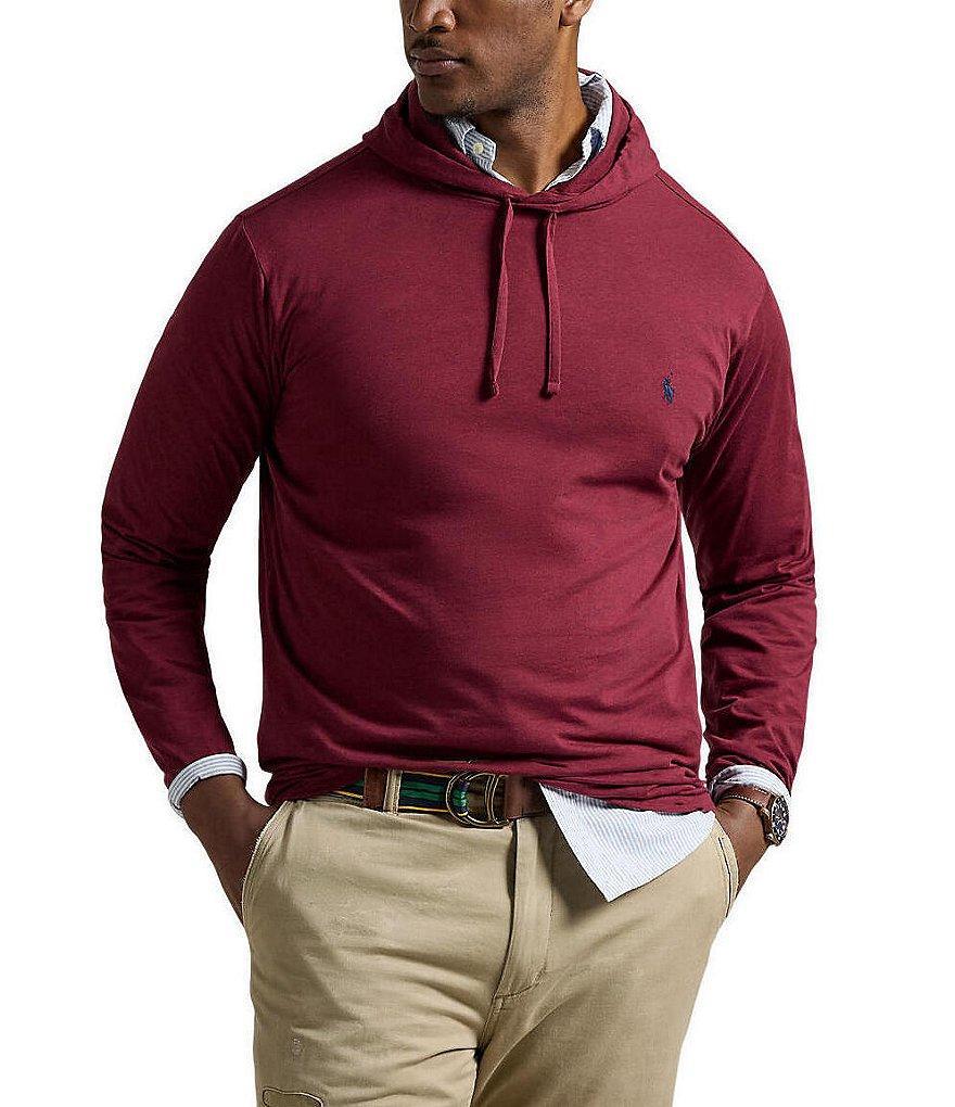 Polo Ralph Lauren Big & Tall Long Sleeve Hoodie T-Shirt Product Image