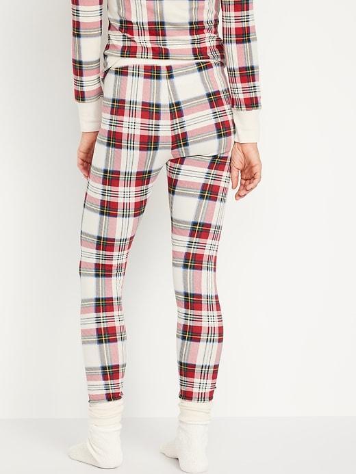 Waffle-Knit Pajama Leggings Product Image