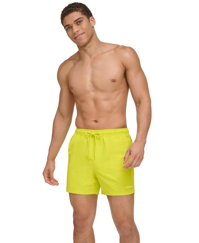 Calvin Klein Mens Modern Euro 5 Volley Swim Trunks Product Image